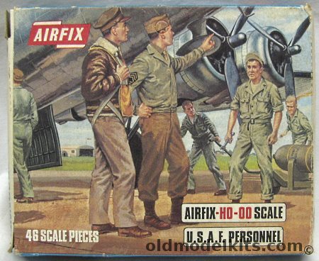 Airfix 1/72 USAF Personnel - HO / OO (1/76) Scale, S48 plastic model kit